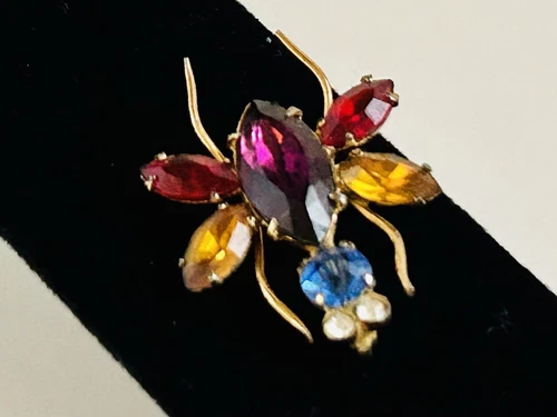 Coro 1940s Scatter Pins - Set of 2 - Sterling Silver - photo 3