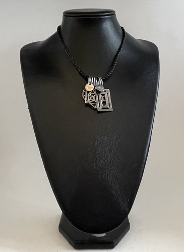 Dyrberg Kern DENMARK DESIGNER Geometric CHARM NECKLACE