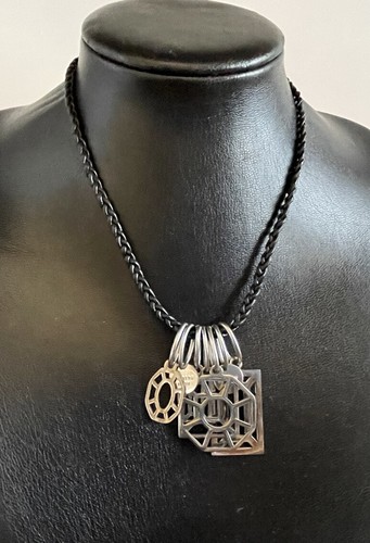 Dyrberg Kern DENMARK DESIGNER Geometric CHARM NECKLACE - photo 2