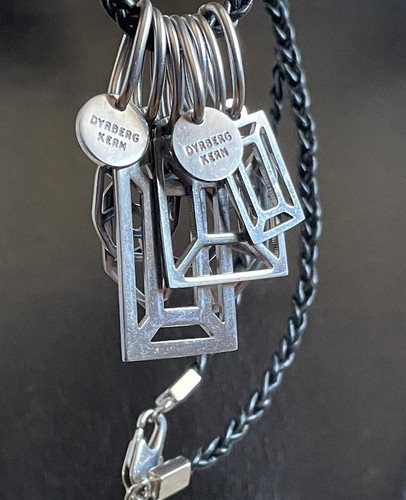 Dyrberg Kern DENMARK DESIGNER Geometric CHARM NECKLACE - photo 4