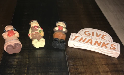 Thanksgiving Decoration Figurines Set - photo 3