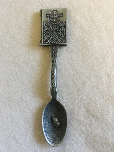 Lord’s Prayer Vintage Spoon