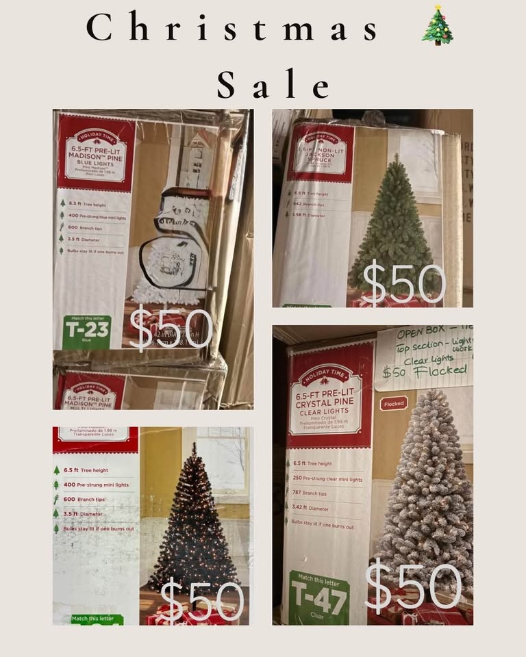 Huge Christmas Sale – Brand New Pre-Lit Trees - photo 2