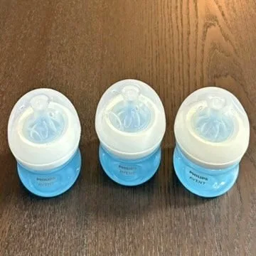 Philips Avent Natural Response 4 oz Baby Bottles (3-Pack)