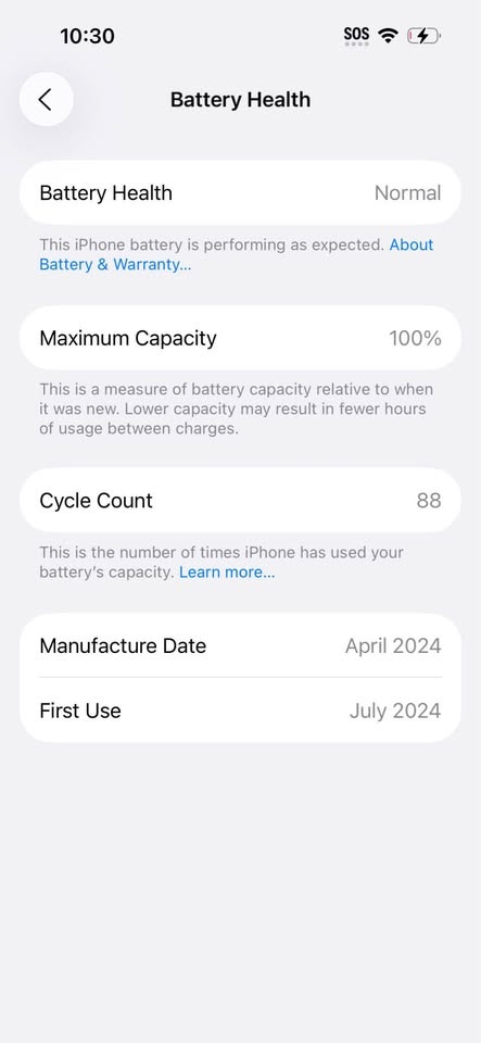 iPhone 15 128 GB Black - photo 5