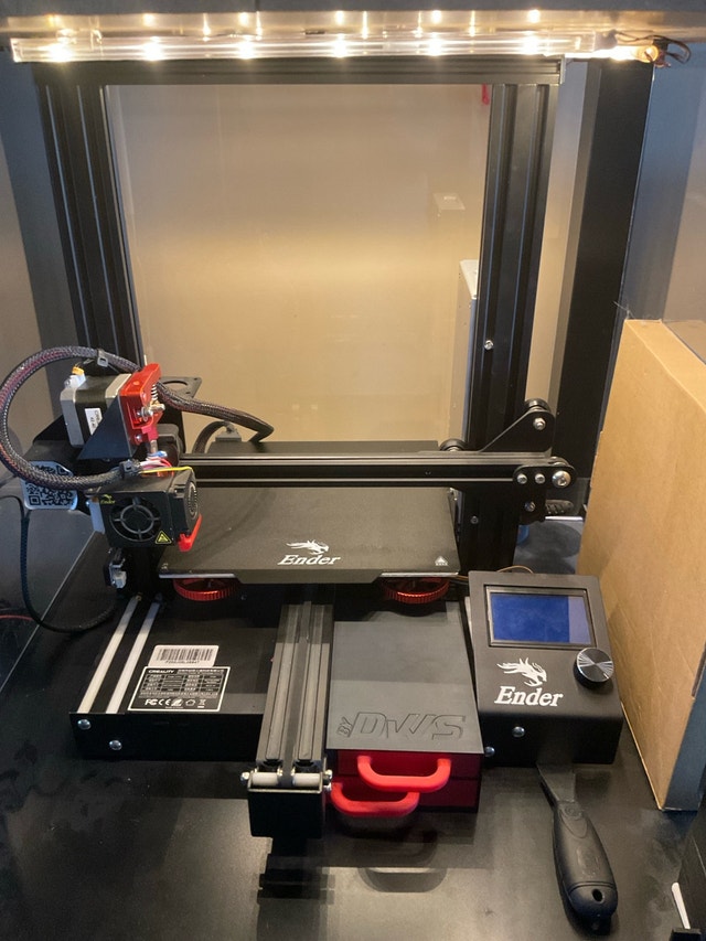 Creality Ender V3 – Fully Upgraded, Enclosed, and Print-Ready