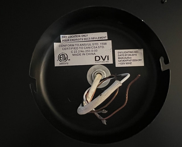 ceiling light fixture/chandelier (black) - photo 5