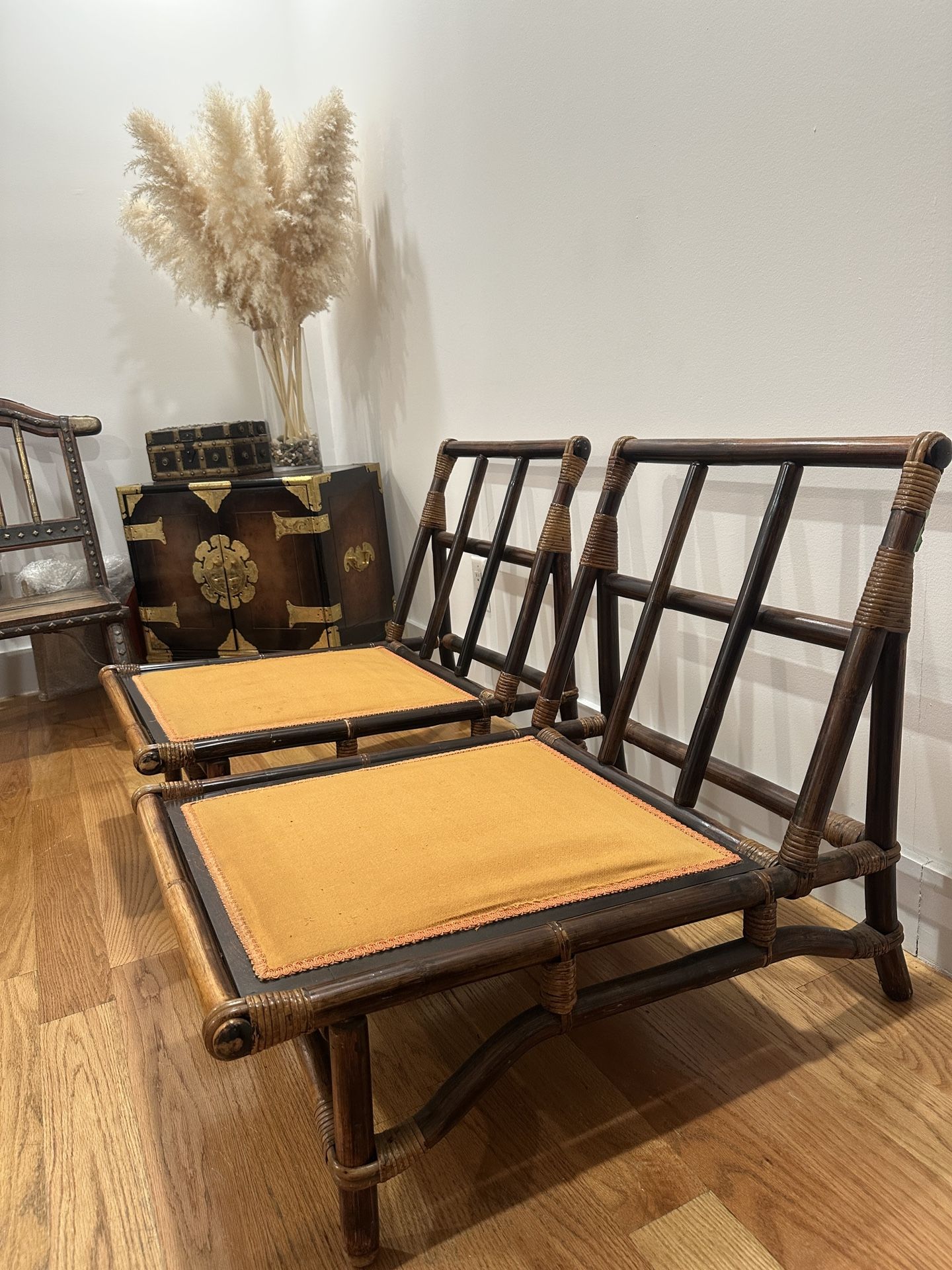 Vintage Bamboo Chairs - photo 2