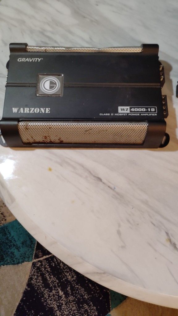War Zone 4000 W Class D Car Audio Amp - photo 2