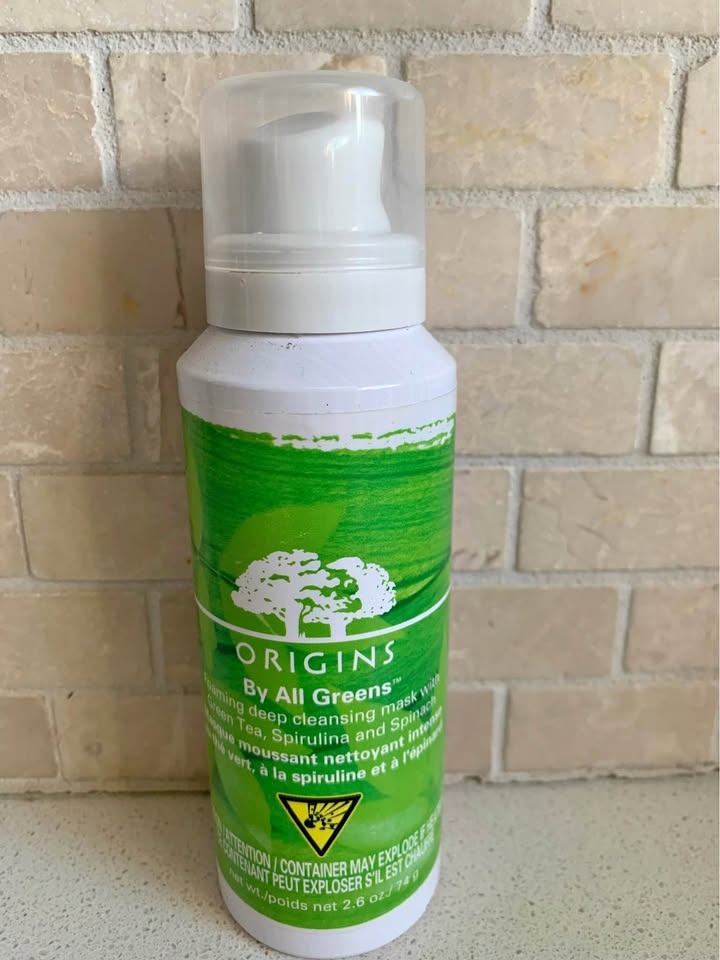 NEW - Origins By All Greens Foaming Deep Cleansing Mask