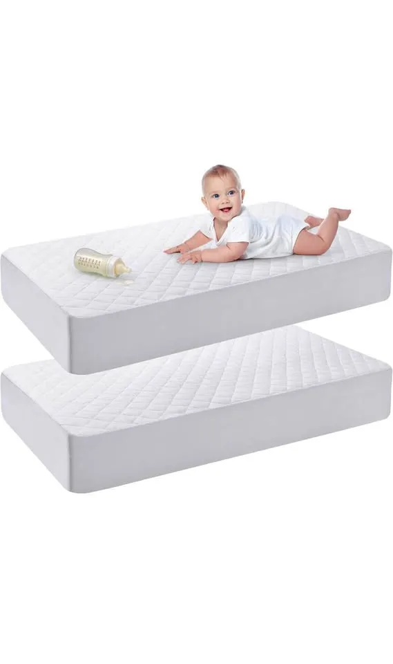Utopia Bedding Crib Mattress Protector (Pack of 2) thumbnail