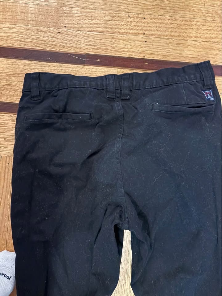 Mens Black pants joggers size 32x27 - photo 3