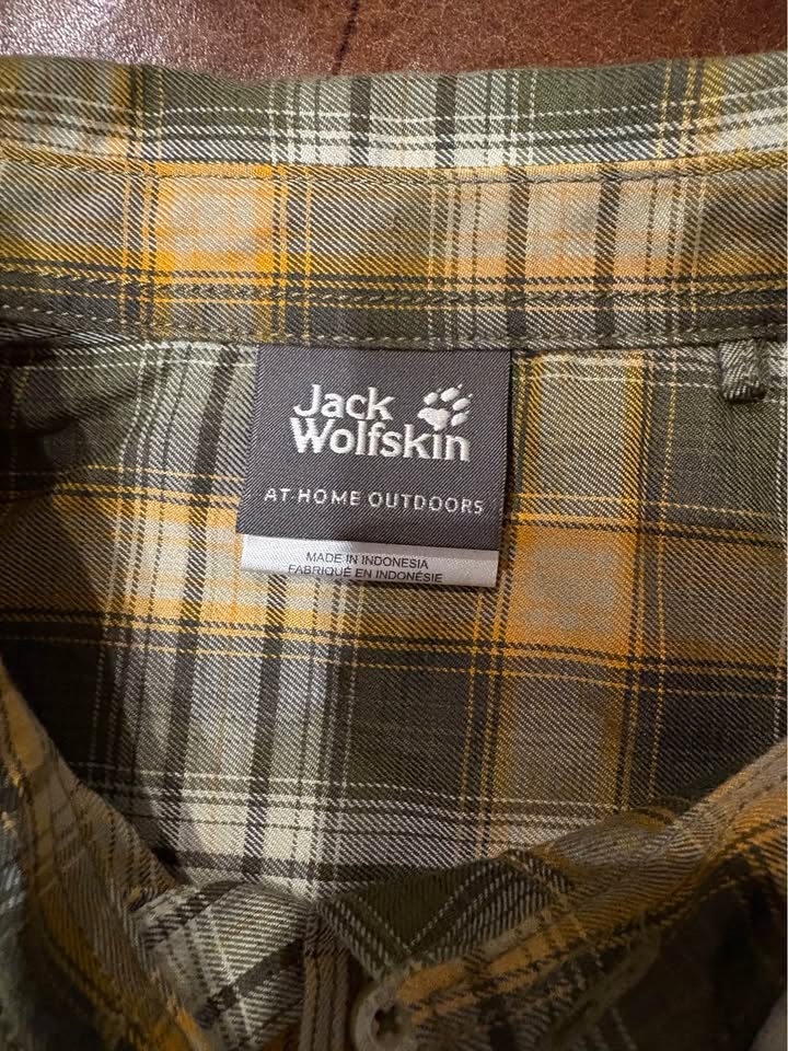 Jack Wolfskin long sleeve plaid shirts - photo 2