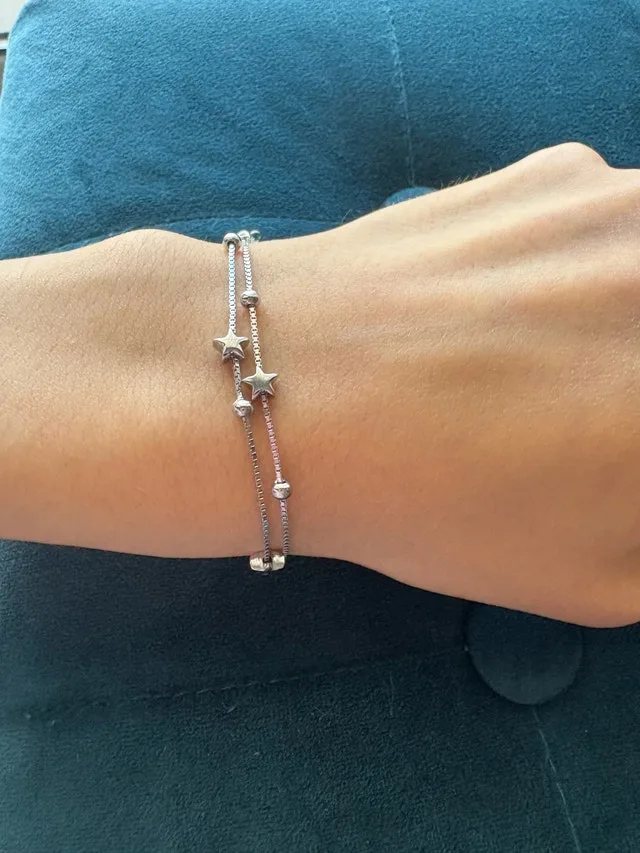 LAST CHANCE/ 925 sterling silver - Star Bracelet