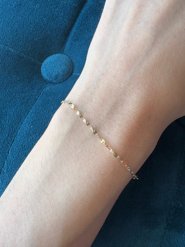 LAST CHANCE/ 14k Solid Gold Bracelet / Price Firm - photo 2