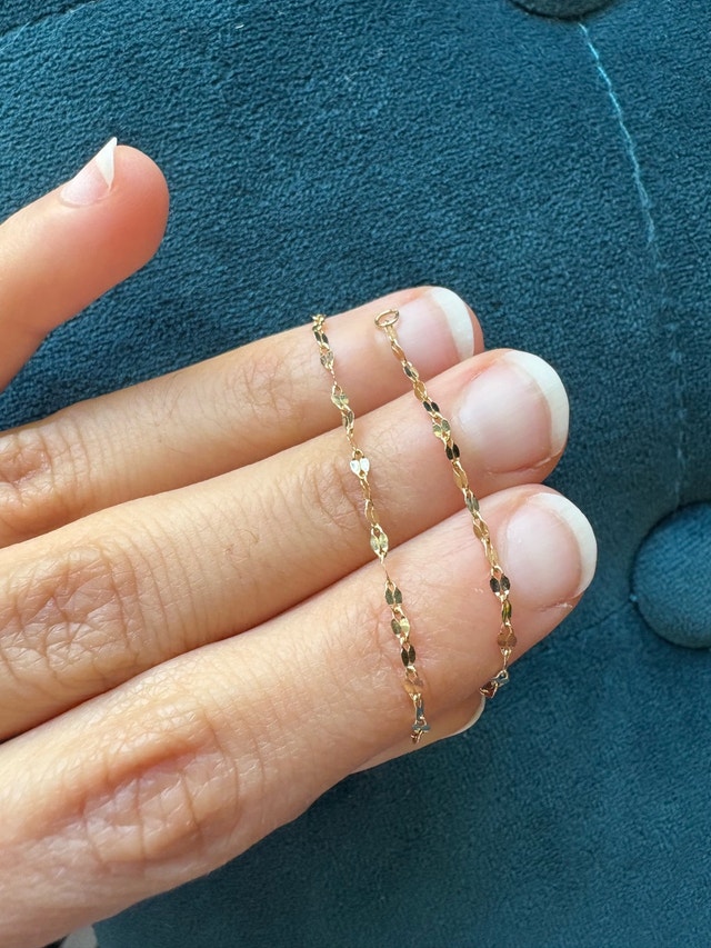 LAST CHANCE/ 14k Solid Gold Bracelet / Price Firm - photo 3