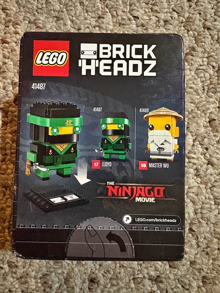 LEGO brick headz 41487 sealed box