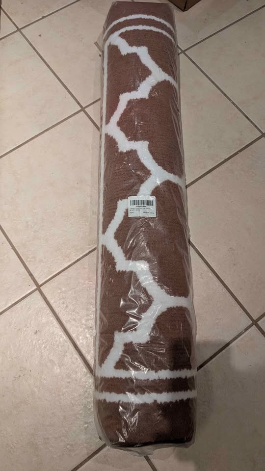 Colorxy Indoor Door Mat - 59"x36" - Brown Non-Slip - photo 2