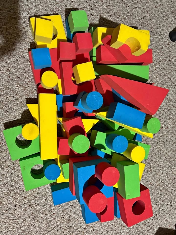 Lee Valley Foam blocks kids toy