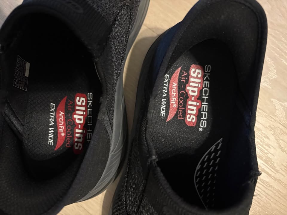 Mens sketchers Slip-ins extra wide size 9 shoes - photo 4