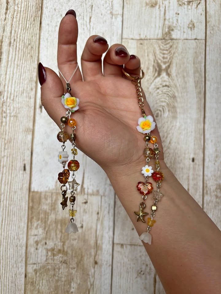 Handmade Keychains & Bracelets — Crafted by a 13-Year-Old Artist