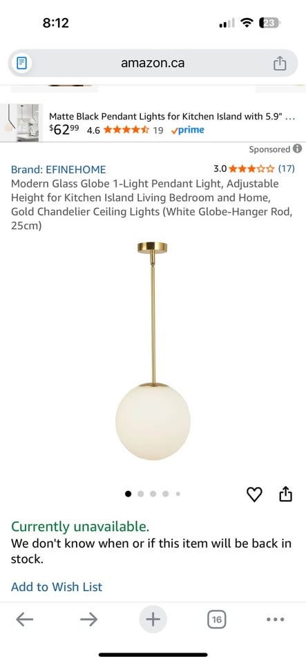New Efinehome lighting hanger rod - photo 2