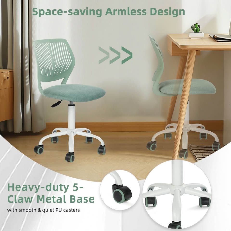Homy Casa Aqua Adjustable Mesh Swivel Chair - photo 3