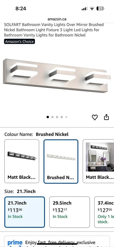 Brand new Solfart modern 3 lights