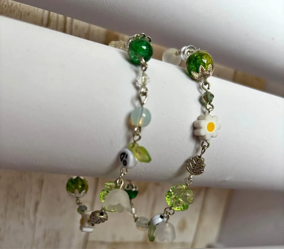 Handmade Keychains & Bracelets — Crafted by a 13-Year-Old Artist