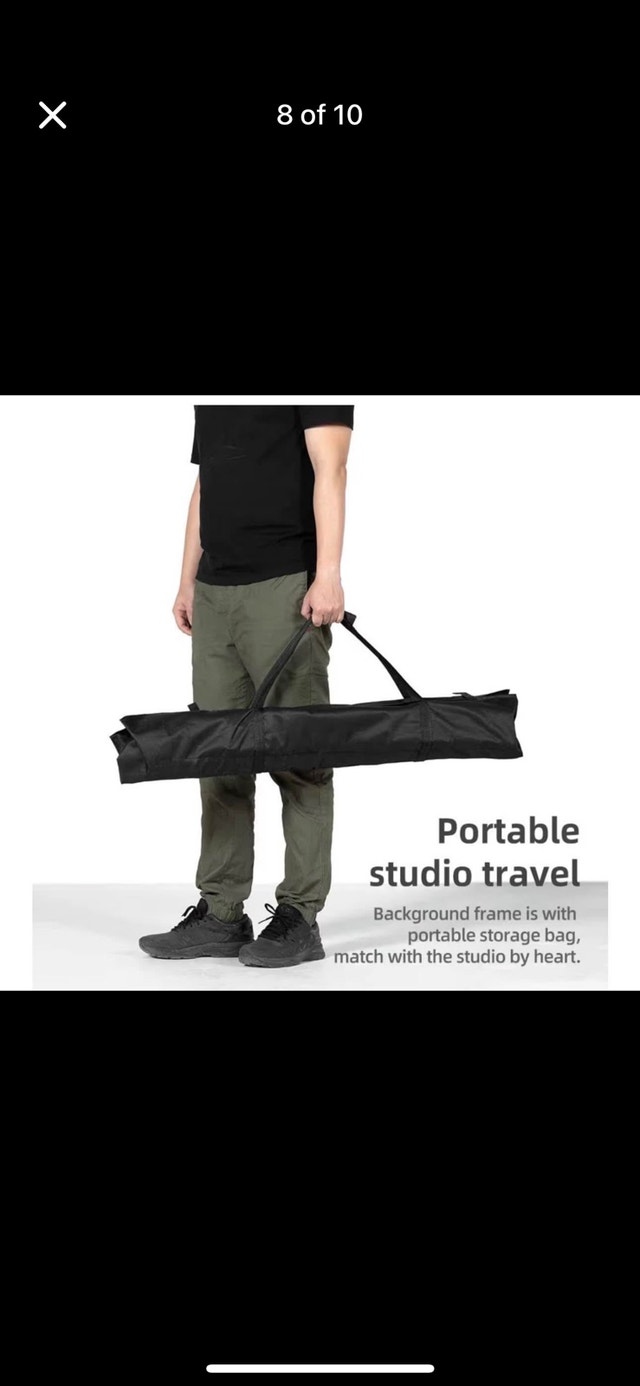 10x10 ft Backdrop Stand Kit - photo 3