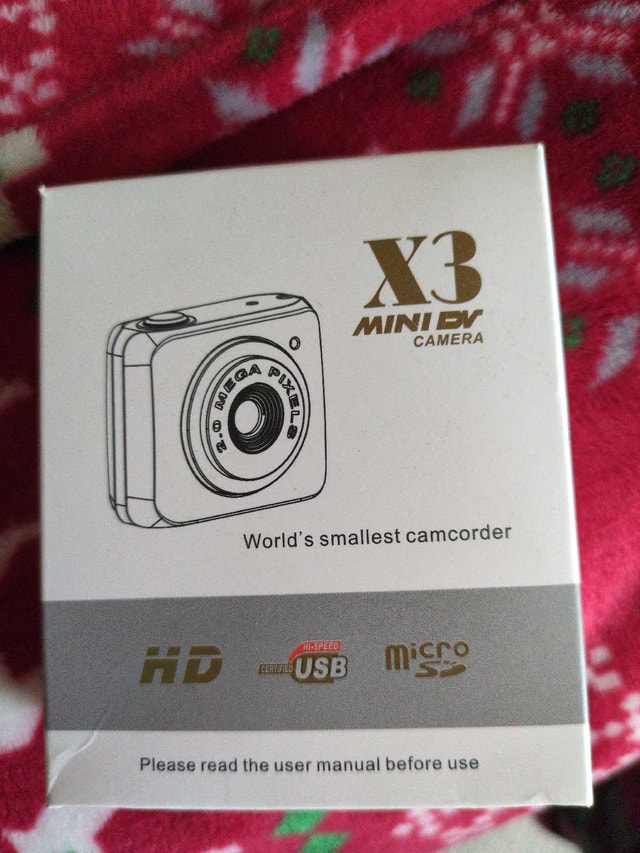 Brand New X3 Mini Camcorder (Takes photos and videos)
