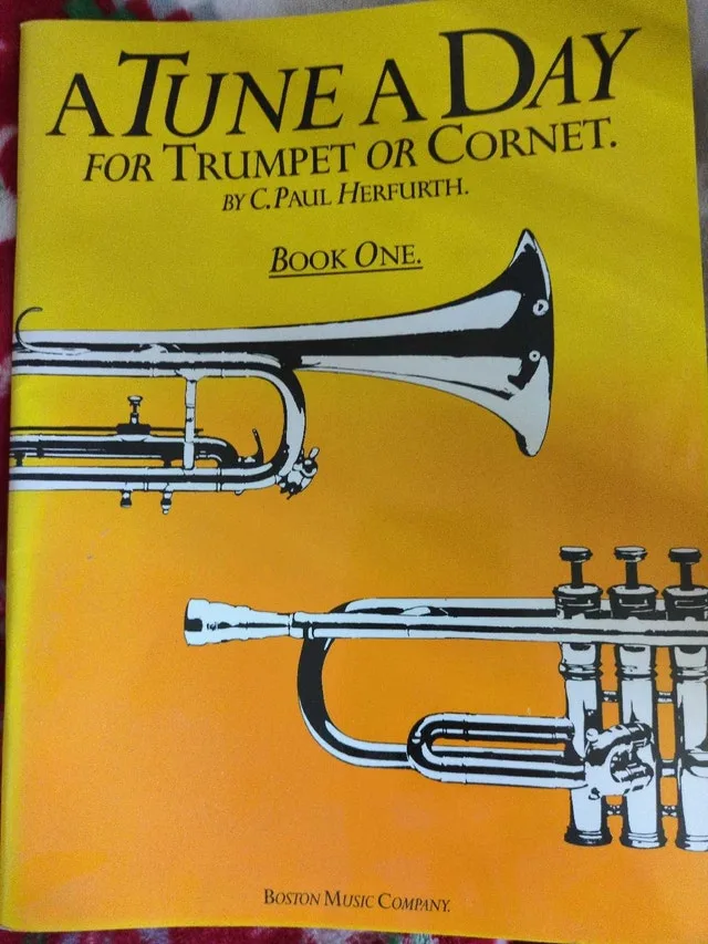 Trumpet or Cornet Music Learning Book
