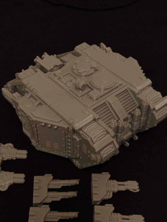 Custom painted land raider print - photo 2