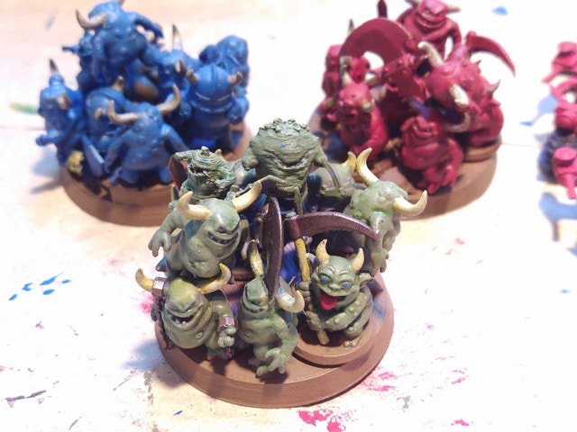 Nurglings Warhammer Painted - photo 3