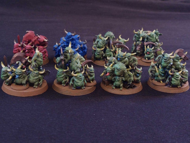 Nurglings Warhammer Painted - photo 4