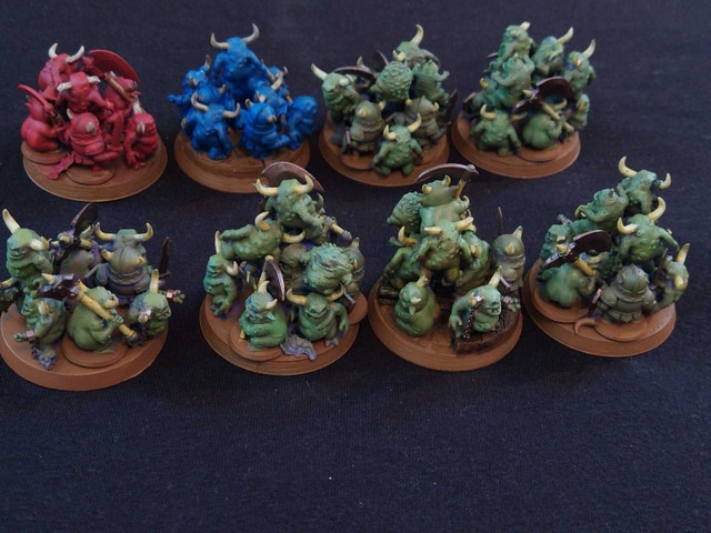 Nurglings Warhammer Painted - photo 5