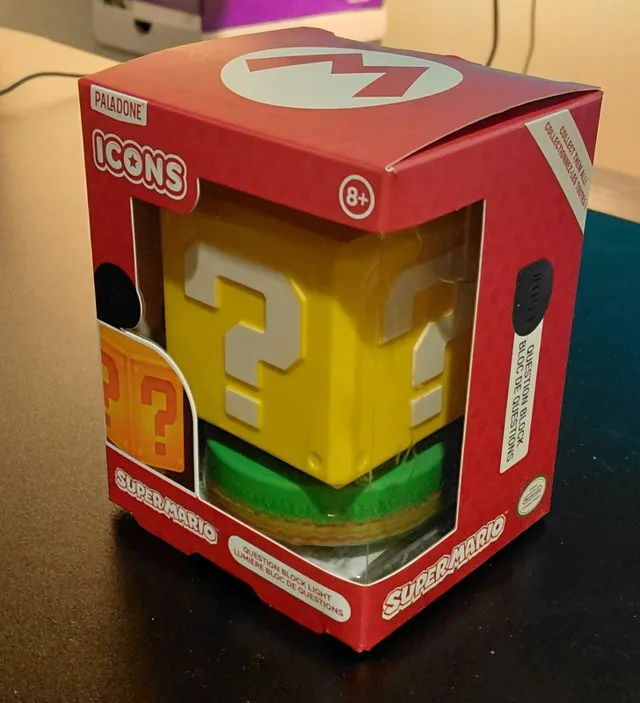 Super Mario Question Block Light