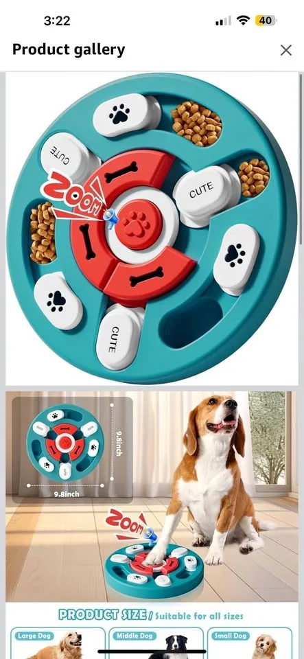 Treat Dispensing Dog Enrichment Toys