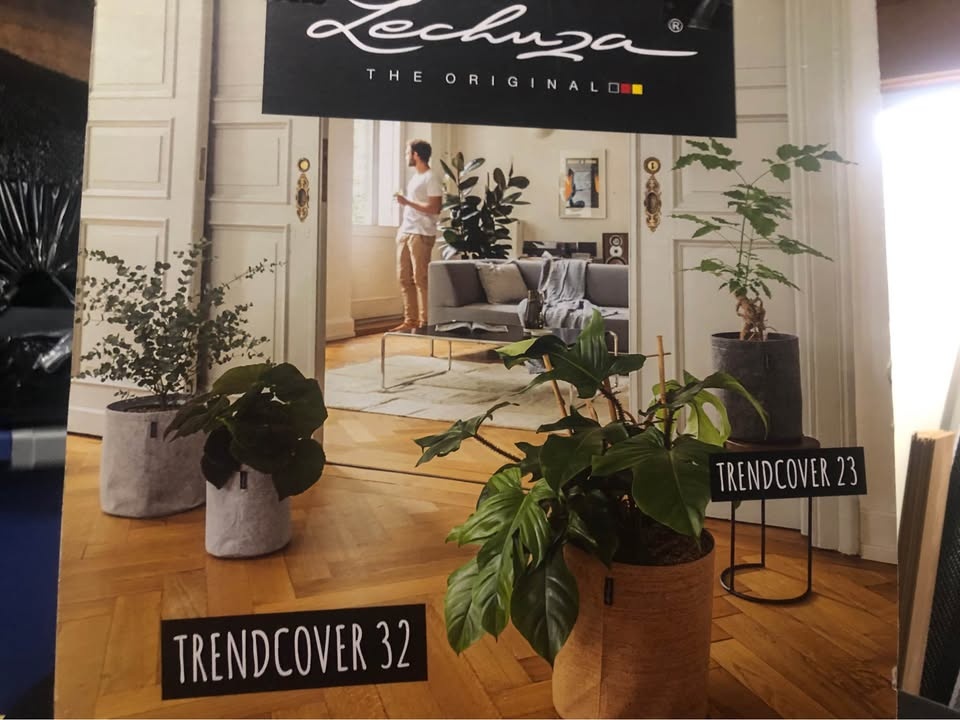 🌿 Brand New Lechuza Trendcover 32 Self-Watering Planter – Felt D - photo 2