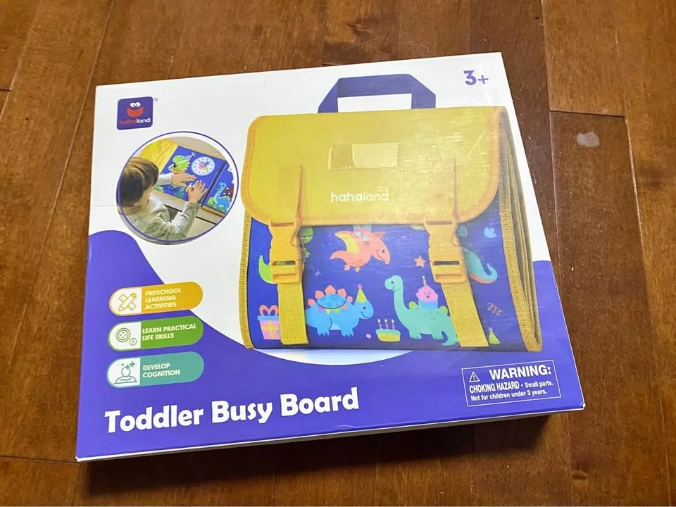 Toddler busy board bnib