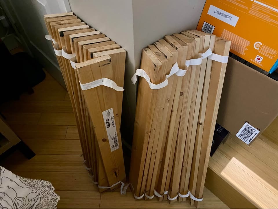 IKEA Sultan Lade wood slats queen size - photo 2
