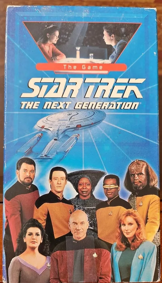 STAR TREK: The Next Generation: THE GAME VHS