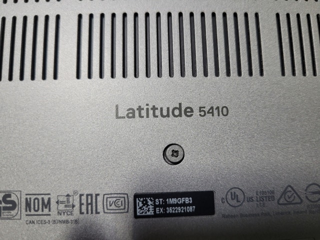 Laptop DELL Latitude 5410 - i5-10th - photo 2