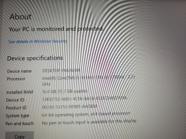 Thinkpad Lenovo Laptop X13 - 10th Generation - photo 2