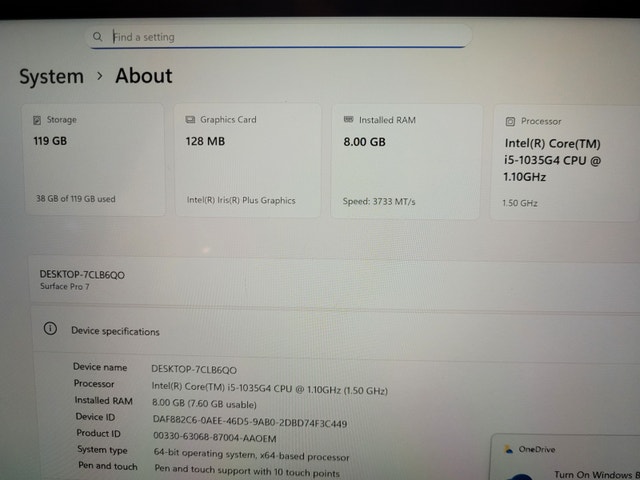 Microsoft Surface Pro 7 - photo 5