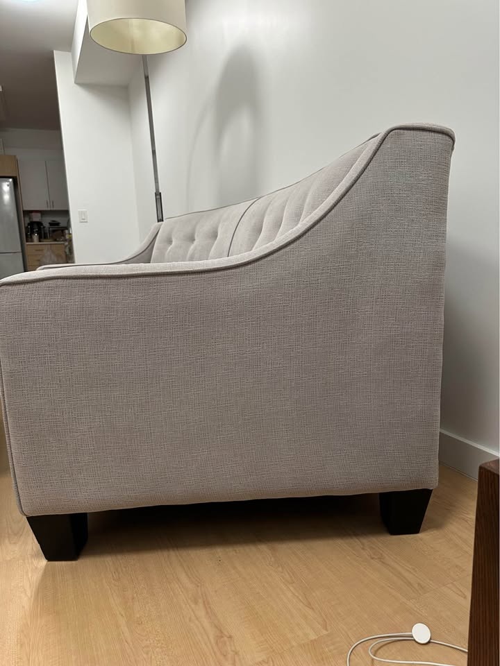Curved sofa 3 seater / Not IKEA - photo 5