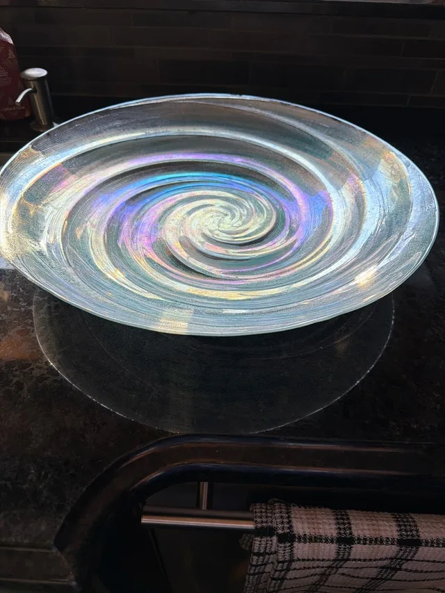 Swirl Glass Bowl