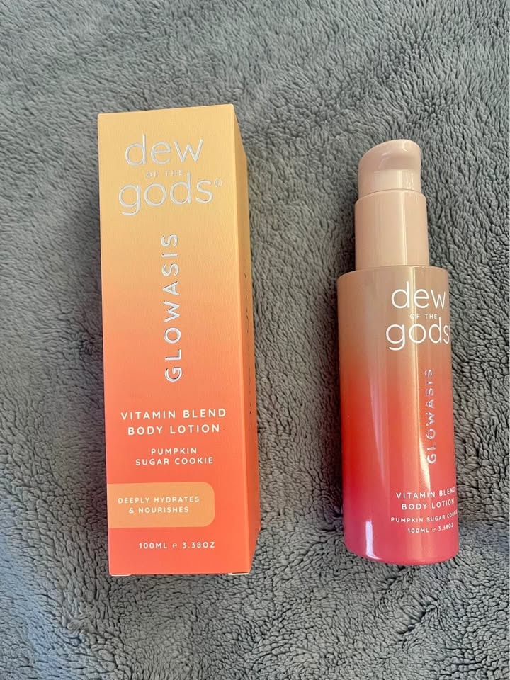 Dew of the Gods pumpkin spice sugar cookie body lotion
