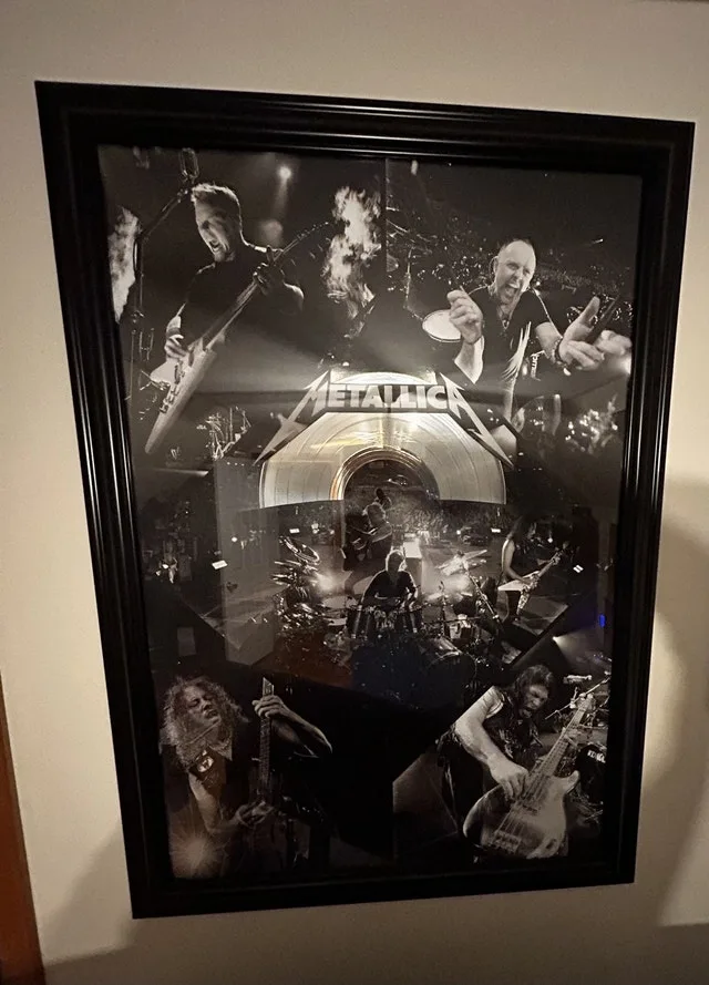 Metallica Framed Photo
