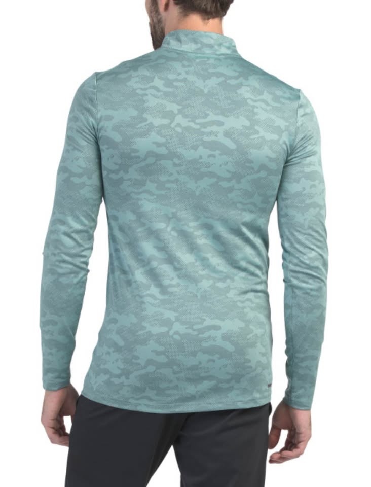 SPYDER Active Camo Print Jacquard Quarter Zip Top - photo 4